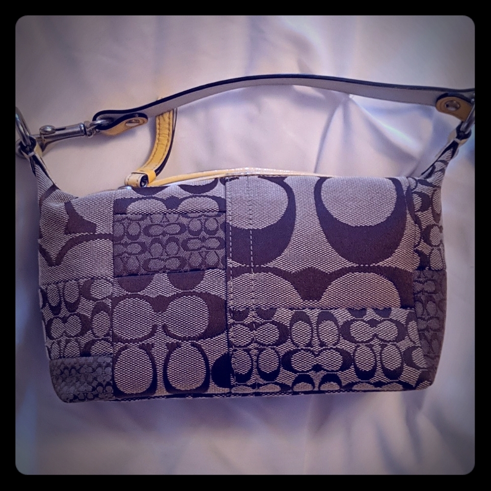 Coach Monogram mini handbag